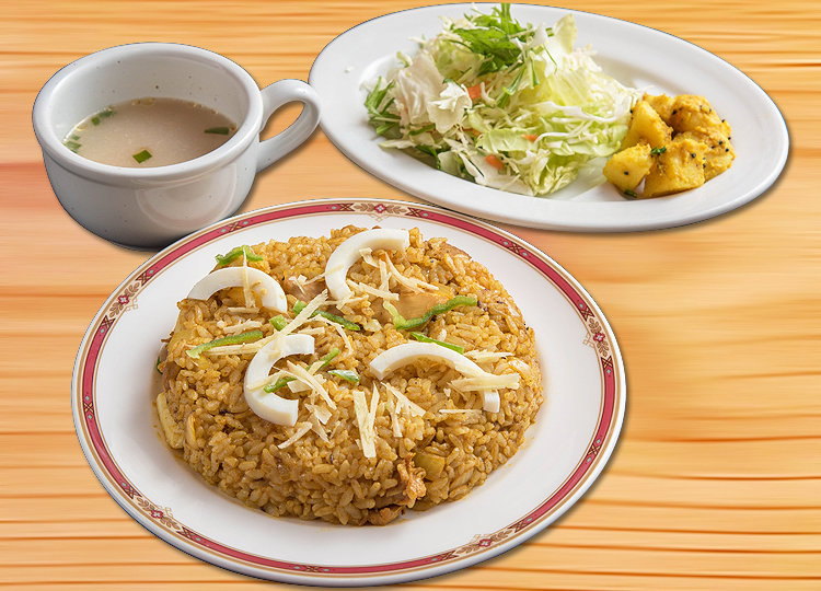 豊田 ディナー チキンビリヤニセット